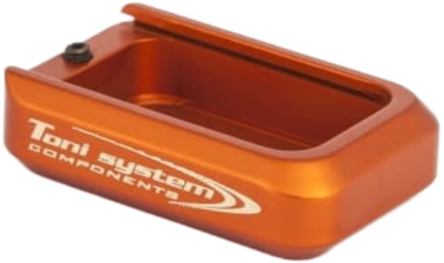 Toni System +1 Round Magazine Extension for Tanfoglio Small Frame Orange 1 - Toni System