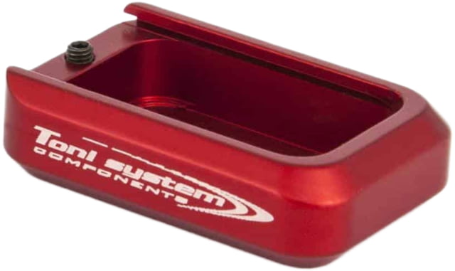 Toni System +1 Round Magazine Extension for Tanfoglio Small Frame Red 1 - Toni System