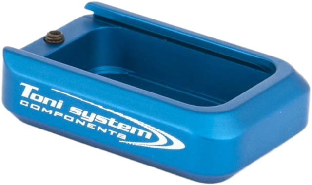 Toni System +1 Round Pad Magazine Extension for CZ Shadow Blue 1 - Toni System
