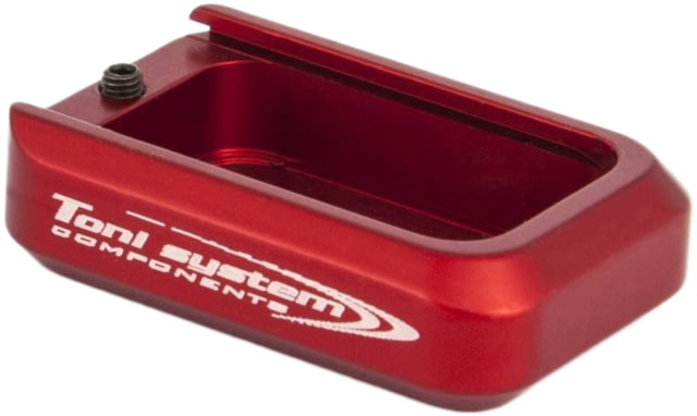 Toni System +1 Round Pad Magazine Extension for CZ Shadow Red 1