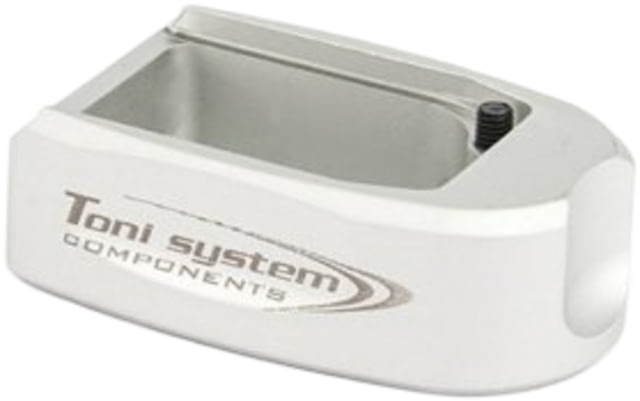 Toni System +2 Rounds Magazine Extension for S&W MP9 Silver 2 - Toni System