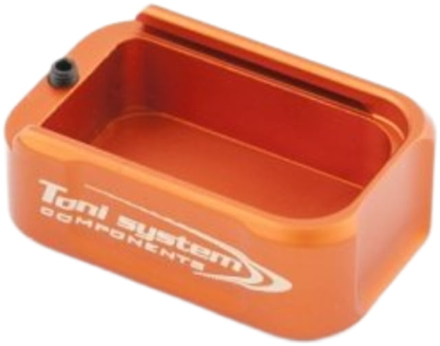 Toni System +2 Rounds Magazine Extension for Tanfoglio Small Frame Orange 2 - Toni System