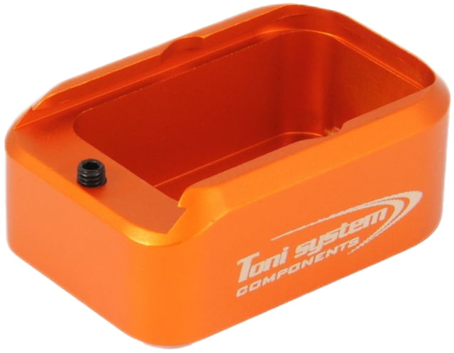 Toni System +2 Rounds Standard Pad Magazine Extension for Glock Orange 2 - Toni System