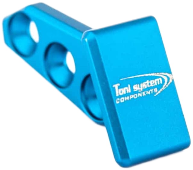 Toni System 3 Holes Thumb Rest Left Side Right Hand Shooter Blue - Toni System
