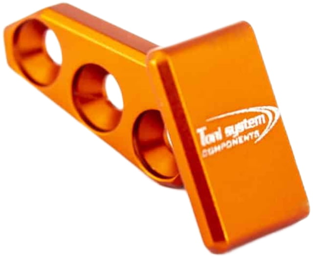 Toni System 3 Holes Thumb Rest Left Side Right Hand Shooter Orange - Toni System
