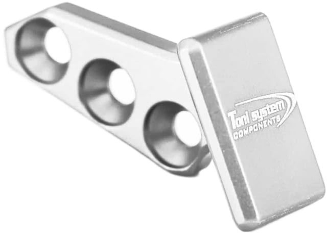 Toni System 3 Holes Thumb Rest Left Side Right Hand Shooter Silver - Toni System