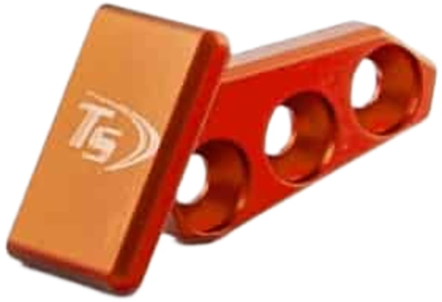 Toni System 3 Holes Thumb Rest Right Side Left Hand Shooter Orange - Toni System