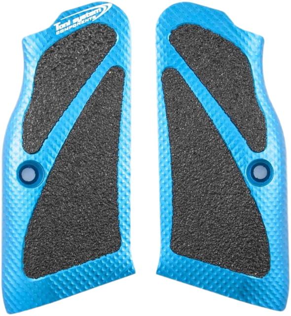 Toni System 3D Long Grips - Small Frame for Tanfoglio Blue - Toni System