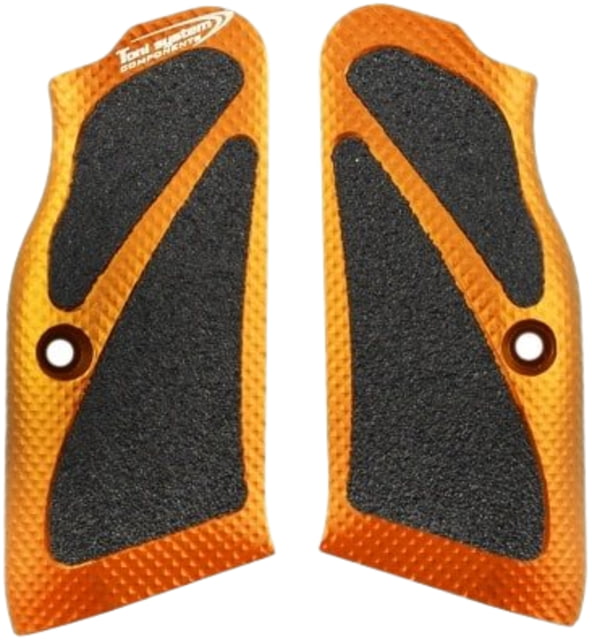 Toni System 3D Long Grips - Small Frame for Tanfoglio Orange - Toni System