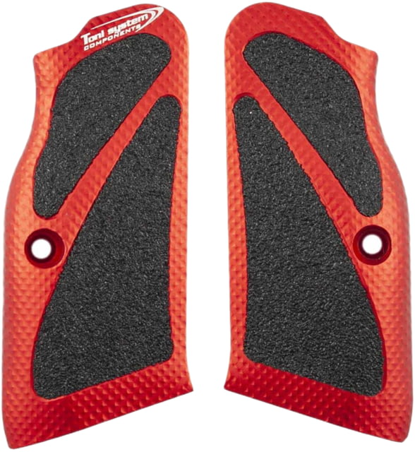 Toni System 3D Long Grips - Small Frame for Tanfoglio Red - Toni System