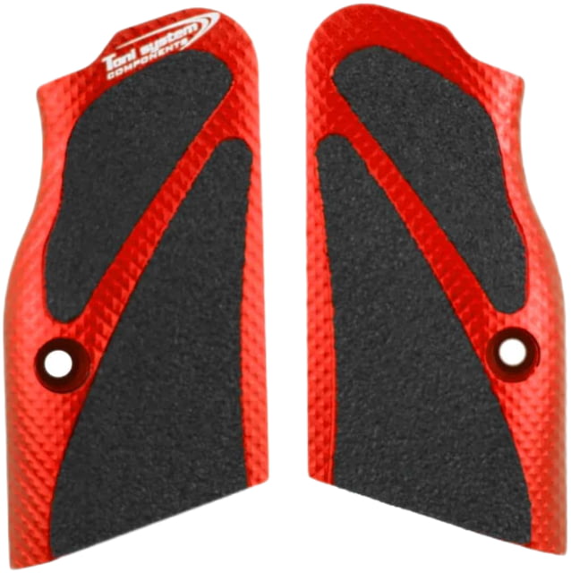 Toni System 3D Short Grips - Small Frame for Tanfoglio Red - Toni System