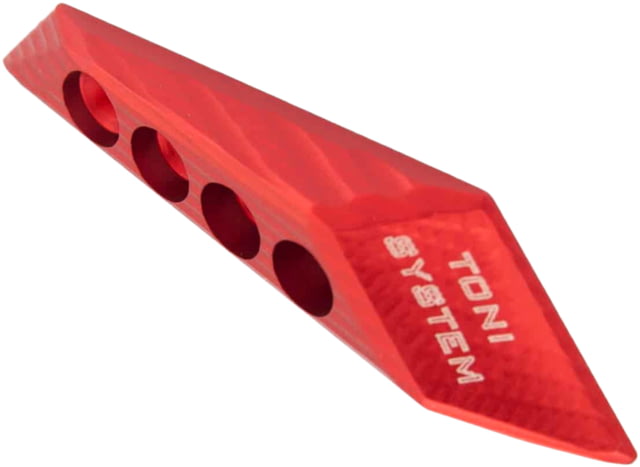 Toni System 3D Thumb Rest Left Side Right Hand Shooter Red - Toni System