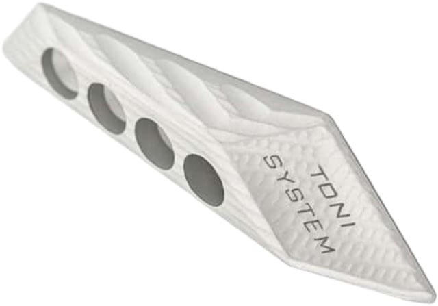 Toni System 3D Thumb Rest Left Side Right Hand Shooter Silver - Toni System