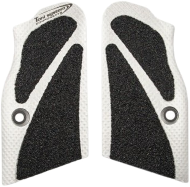 Toni System 3D Ultra Short Grips - Large Frame for Tanfoglio Domina And Limited Custom In The Unica Set-Up Silver - Toni System