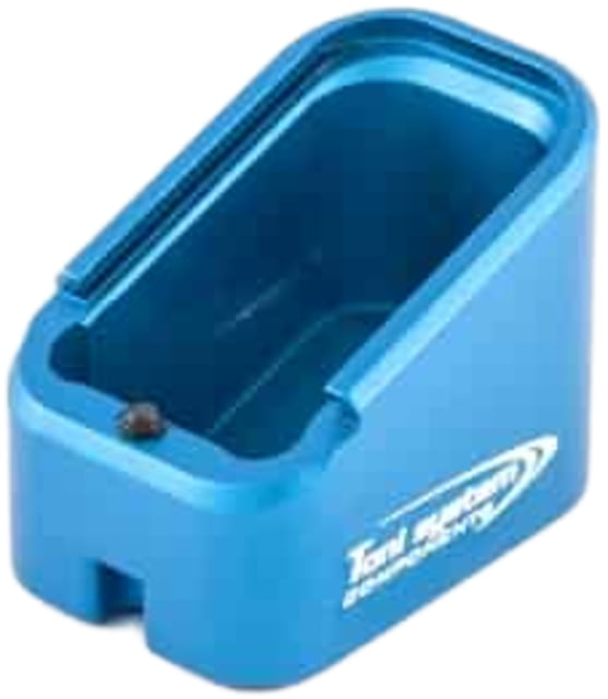 Toni System +4 Rounds Magazine Extension for Tanfoglio Large Frame K9-K40 Magazine Blue 4 - Toni System