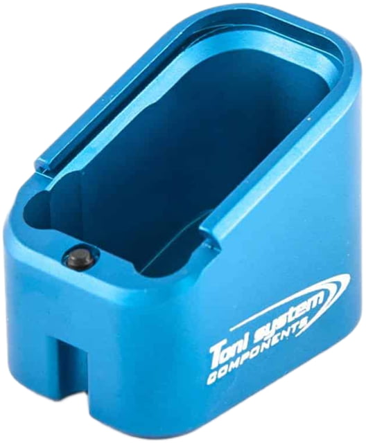 Toni System +4 Rounds Magazine Extension for Tanfoglio Small Frame Blue 4 - Toni System