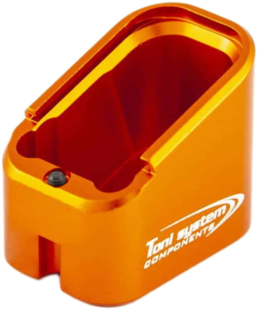 Toni System +4 Rounds Magazine Extension for Tanfoglio Small Frame Orange 4 - Toni System