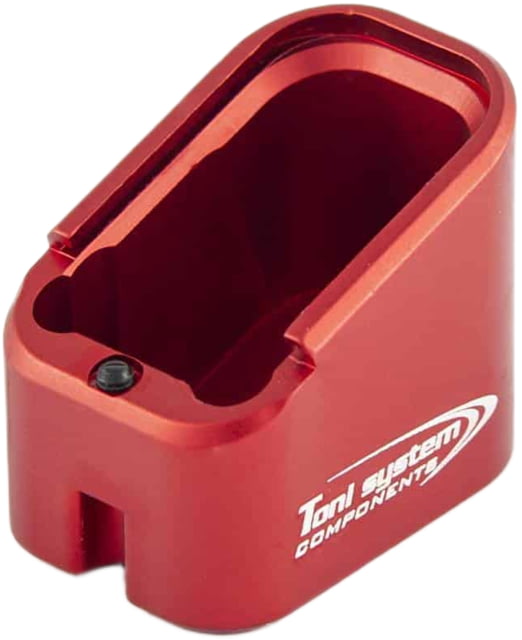 Toni System +4 Rounds Magazine Extension for Tanfoglio Small Frame Red 4 - Toni System