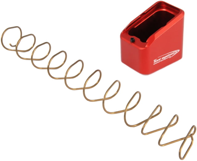 Toni System +6 Rounds Pad Mag Extension for Glock 17-22-24-31-34-35 Red 6 - Toni System