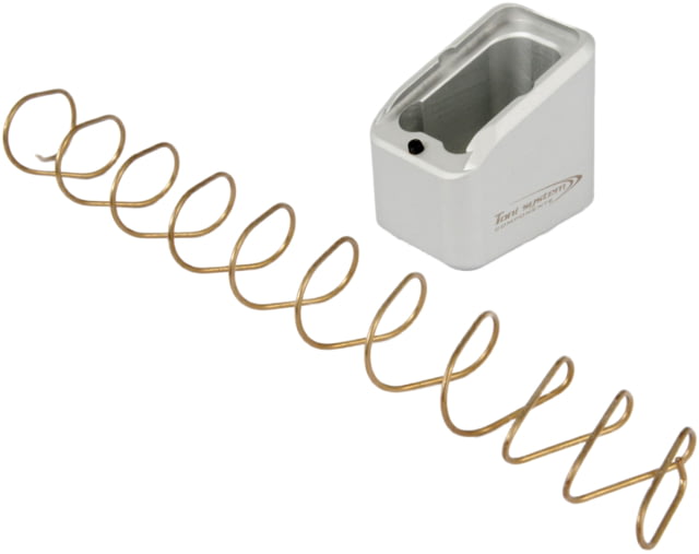 Toni System +6 Rounds Pad Mag Extension for Glock 17-22-24-31-34-35 Silver 6 - Toni System