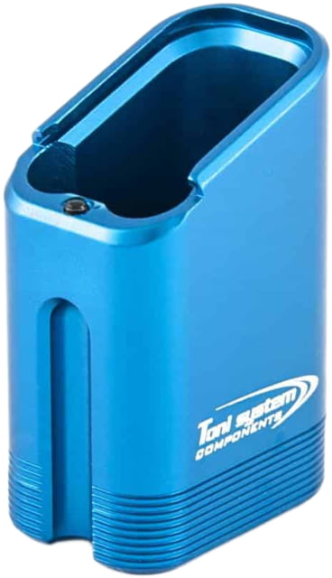 Toni System +8/9 Rounds Magazine Extension for Tanfoglio Small Frame Blue 9 - Toni System