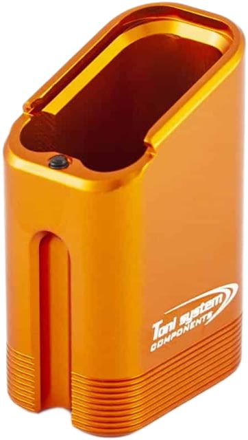Toni System +8/9 Rounds Magazine Extension for Tanfoglio Small Frame Orange 9 - Toni System