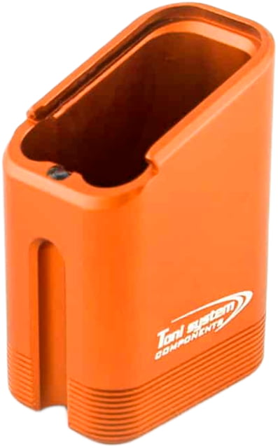 Toni System +9 Rounds Magazine Extension for Tanfoglio Large Frame Orange 9 - Toni System