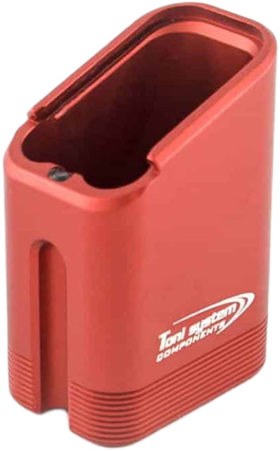 Toni System +9 Rounds Magazine Extension for Tanfoglio Large Frame Red 9 - Toni System