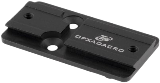Toni System Adapter for Aimpoint Acro Footprint for Type A Plates Black - Toni System