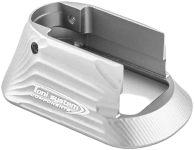 Toni System Aluminium Standard Magwell for Tanfoglio Small Frame Silver