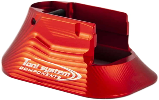 Toni System Aluminum Open Magwell for Tanfoglio Large Frame Tanfoglio Domina Red - Toni System