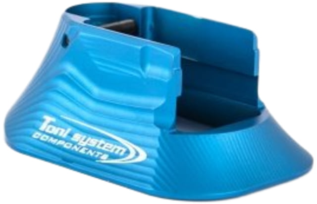 Toni System Aluminum Open Magwell for Tanfoglio Large Frame - Tanfoglio Stock II-III Blue