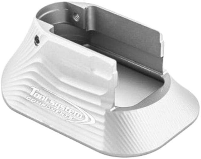 Toni System Aluminum Open Magwell for Tanfoglio Small Frame - Tanfoglio Domina Xtreme Silver - Toni System