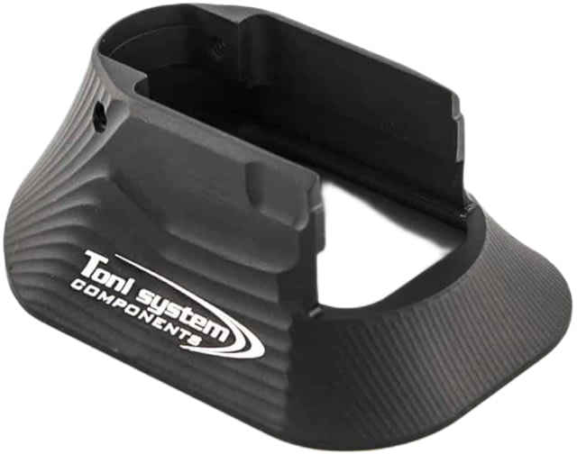 Toni System Aluminum Open Magwell for Tanfoglio Small Frame - Tanfoglio Stock I - Tanfoglio Stock II-III Black - Toni System