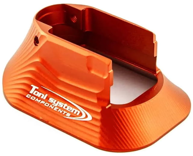 Toni System Aluminum Open Magwell for Tanfoglio Small Frame - Tanfoglio Stock I - Tanfoglio Stock II-III Orange - Toni System