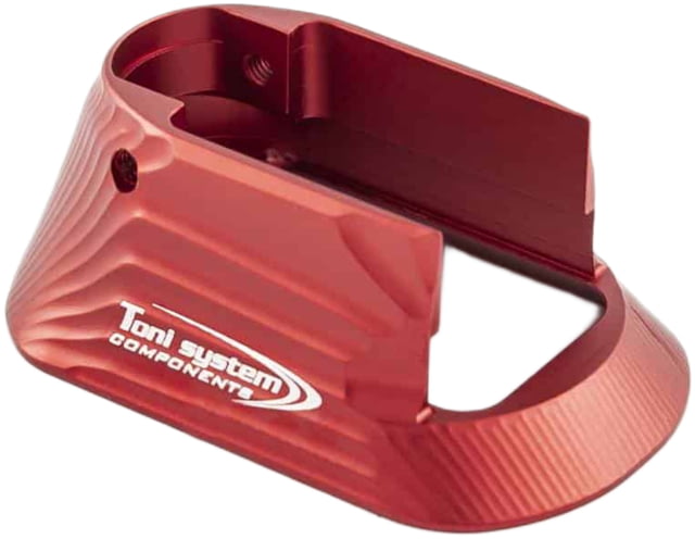 Toni System Aluminum Standard Magwell for Tanfoglio Large Frame - Tanfoglio Domina Red - Toni System