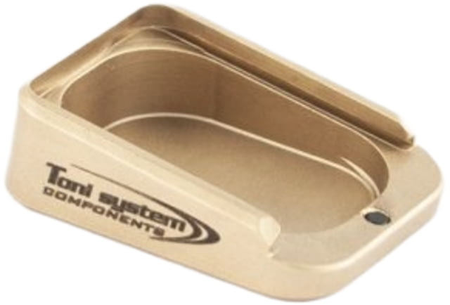 Toni System Base Pad +1 Round for CZ 75 Ts Orange/Czechmate/Ts 2 In Brass Brass 1 - Toni System