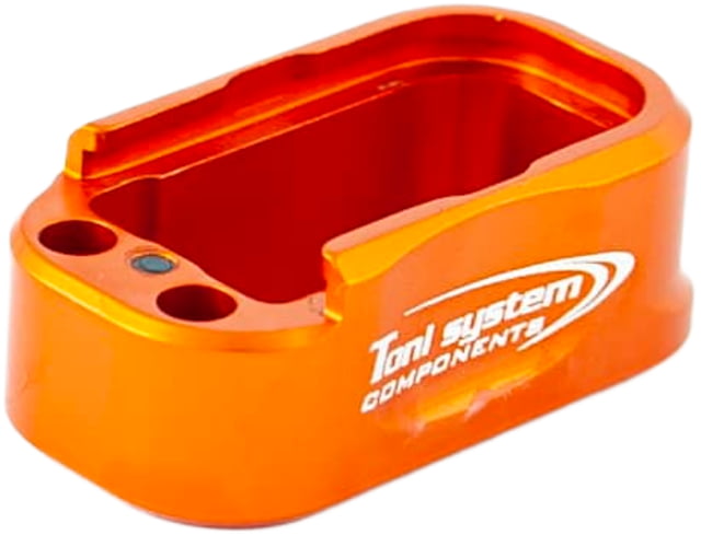 Toni System Base Pad for Glock 48 And Glock 43X Extended Mag Orange - Toni System