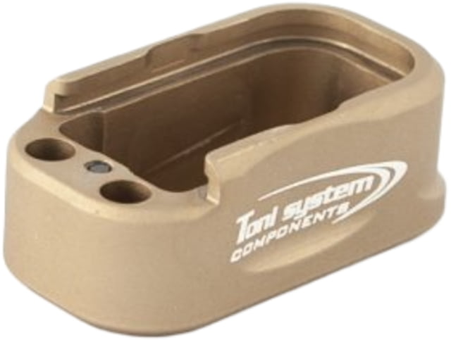 Toni System Base Pad for Glock 48 And Glock 43X Extended Mag Sand - Toni System