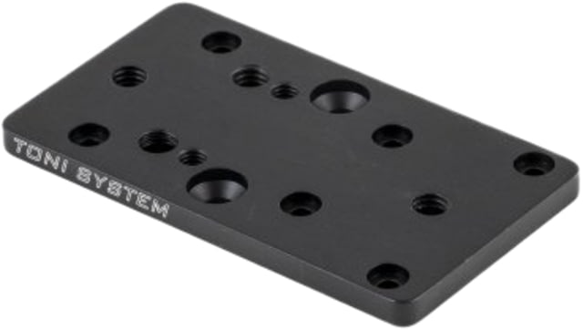 Toni System Base Plate for Red Dot Type G for Beretta Apx Rdo - Apx A1 Black - Toni System