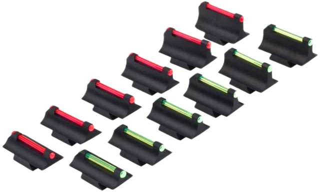 Toni System Dovetail Sight for Carbine Height 7mm Red Fiber Optic 1.5mm - Toni System