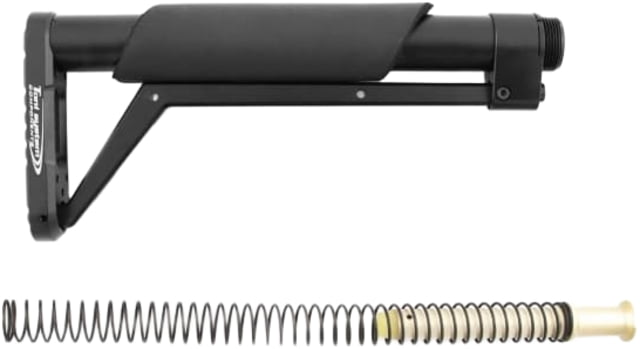 Toni System Fixed Stock 9In - Buffer Spring Included Black - Toni System