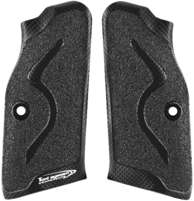 Toni System Grips Sport Production for Tanfoglio Small Frame Black - Toni System