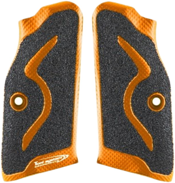 Toni System Grips Sport Production for Tanfoglio Small Frame Orange - Toni System