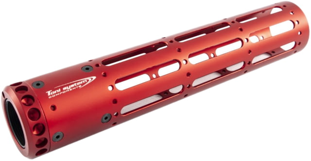 Toni System Handguard 2 Slots - Length 250mm Red - Toni System