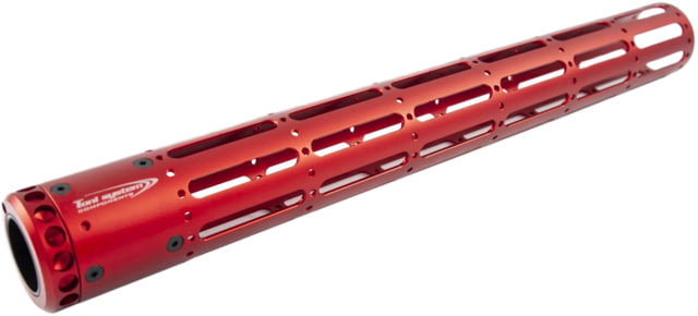 Toni System Handguard 6 Slots - Length 435mm Red - Toni System