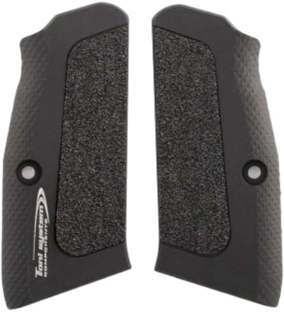 Toni System High-Grip Long Grips - Small Frame for Tanfoglio Black - Toni System