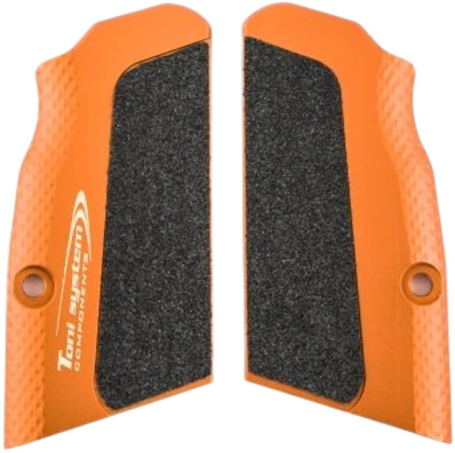 Toni System Highgrip Ultra Short Grips - Large Frame for Tanfoglio Domina And Limited Custom In The Unica Set-Up Orange - Toni System