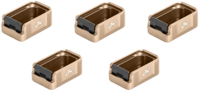Toni System Kit 5X Easy On Magazine Base Pad Quick Release +2 Rounds, Sand, 2, KITPADEO-SA by USA Toni System Pistol Magazine Extensions