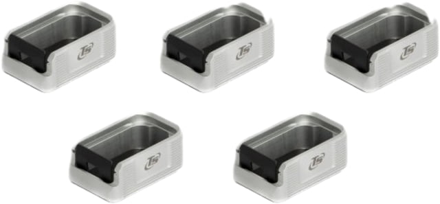 Toni System Kit 5X Easy On Magazine Base Pad Quick Release +2 Rounds Silver 2 - Toni System